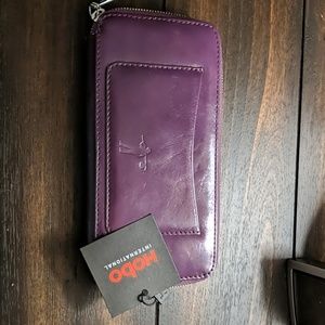 NWT HOBO International Purple Wallet